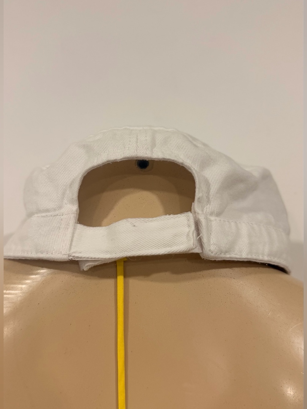 bebe White Cadet Cap with Sparkle Logo - Picture 2 of 3